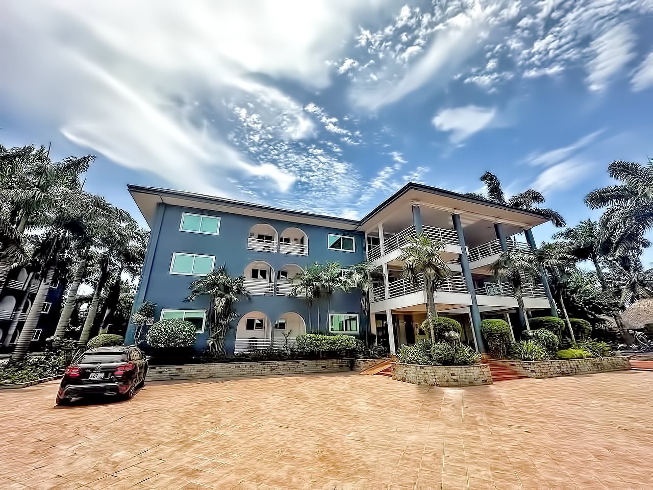 Modern apartments development by Kingspok Construction Works Limited in Tema